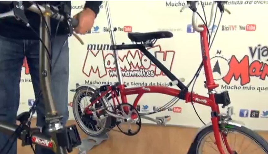 Bicicleta Brompton usada